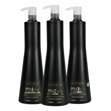 Kit de Lissage - Step 123 - Traitement Progressif Professionnel - 1000ml