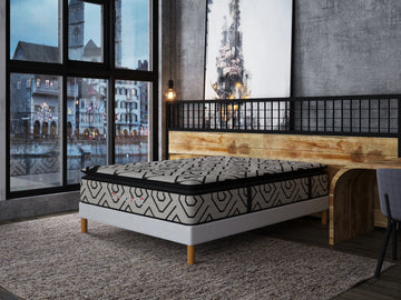 Matelas Graphite 28 cm – Technologie Graphène & Confort 7 Zones