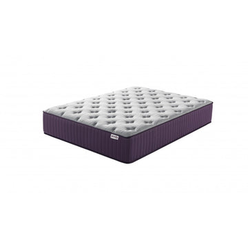 Matelas Elite Panda Purple – 32 cm – Ressorts Ensachés & Mémoire de Forme Bambou Charcoal